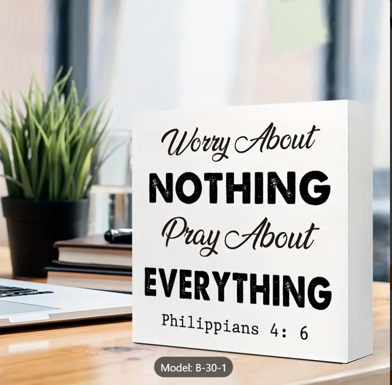 Canvas Wall Art - Worry About Nothing